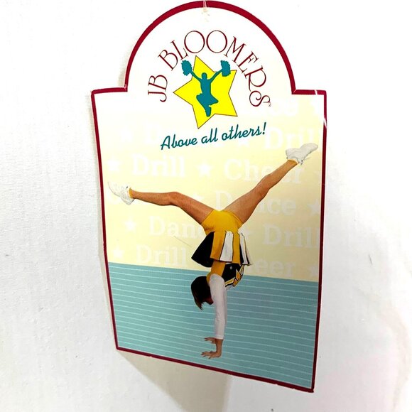 J.B. Bloomers Kelly Green Long Sleeve Leotard Bodysuit Youth L Style #3310 - Picture 8 of 9